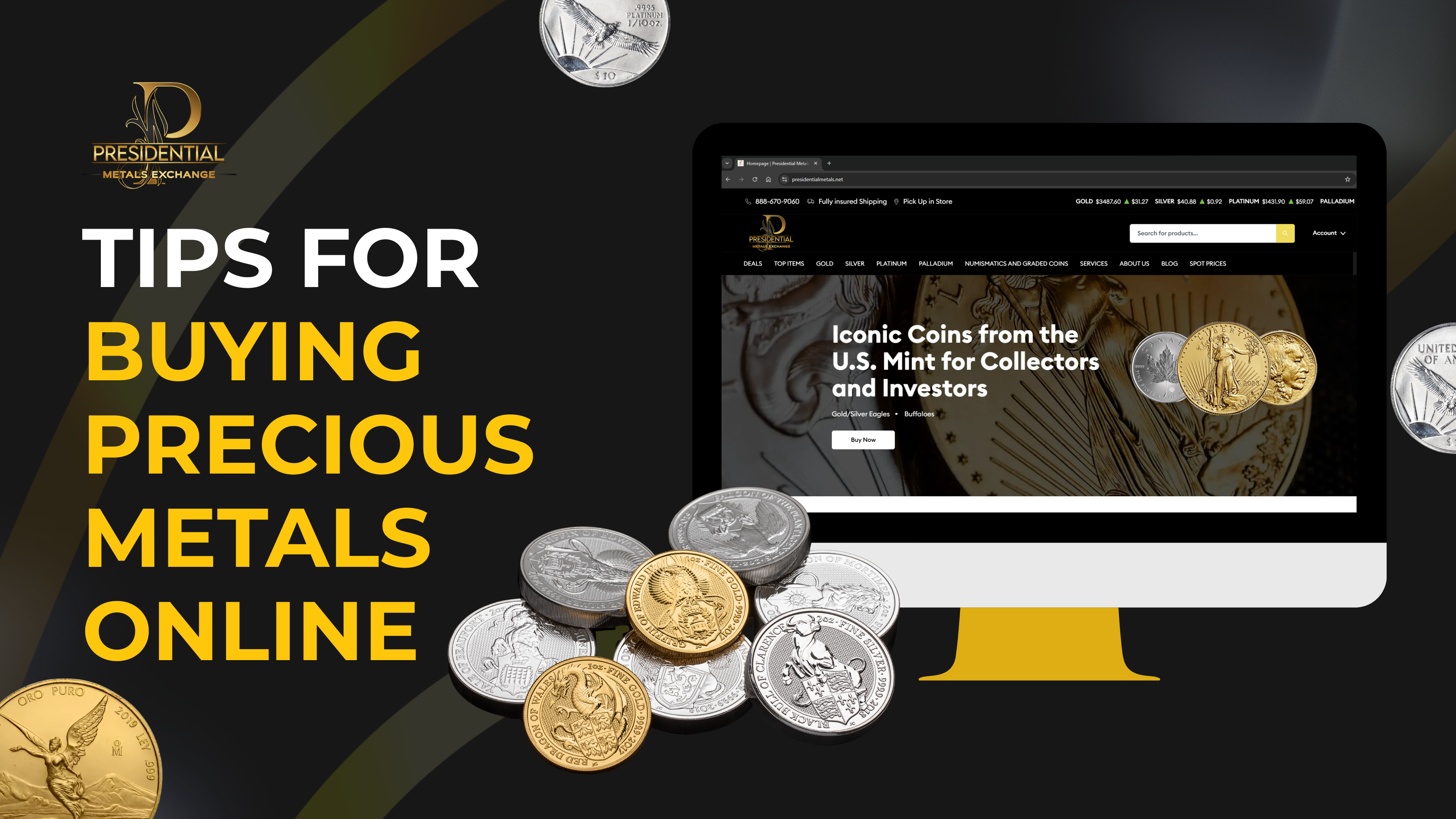Tips for Buying Precious Metals Online