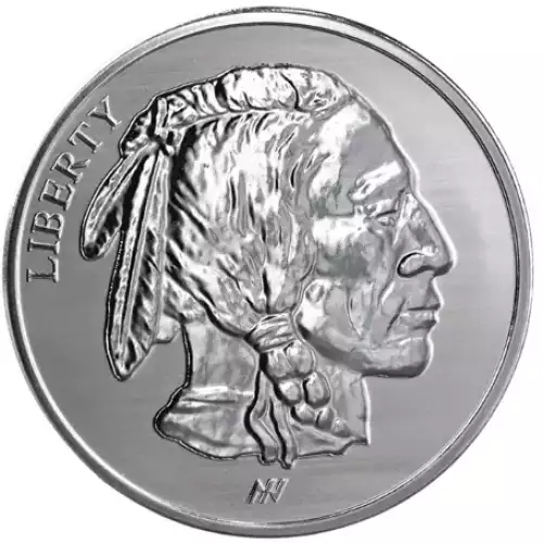 1 oz Silver Buffalo Round Type 1 (4)