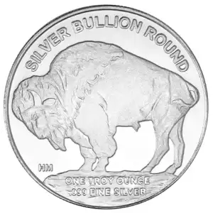 1 OZ SILVER ROUND BUFFALO (2)