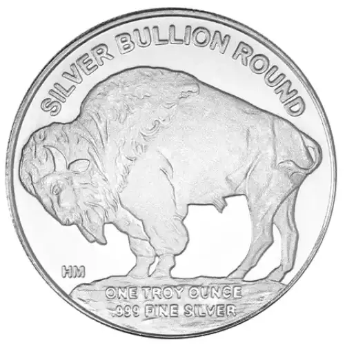 1 OZ SILVER ROUND BUFFALO (2)