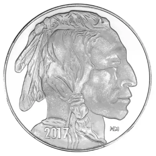 1 OZ SILVER ROUND BUFFALO (3)