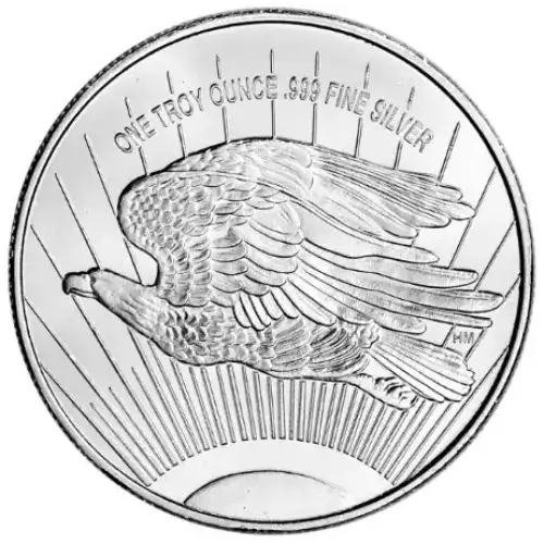 1 OZ SILVER ROUND SAINT GAUDEN (4)
