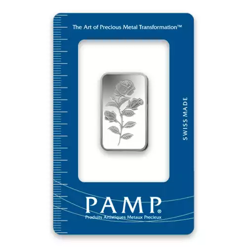 10g PAMP Silver Bar - Rosa (3)