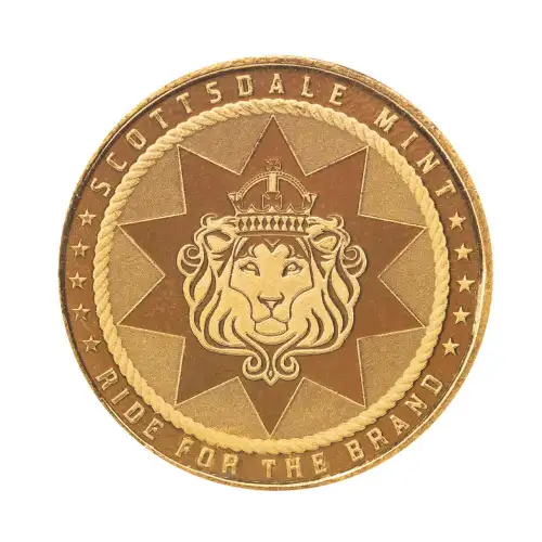 1/10 oz Cowboy - Rifleman Gold Round (2)