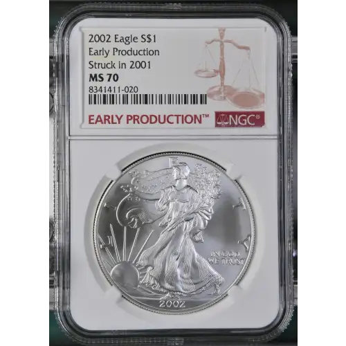 2002 Early Production Struck in 2001 (2)