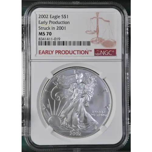 2002 Early Production Struck in 2001 (2)