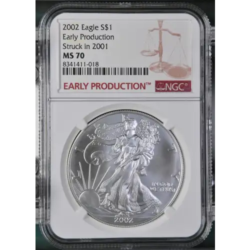 2002 Early Production Struck in 2001 (2)