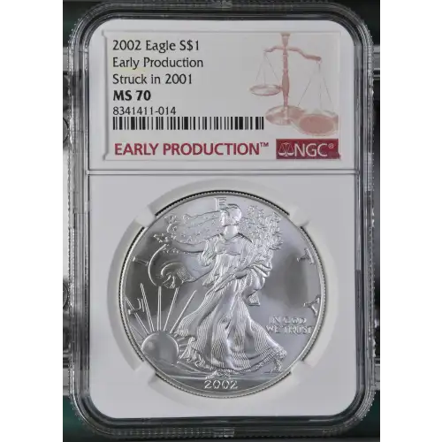 2002 Early Production Struck in 2001 (2)