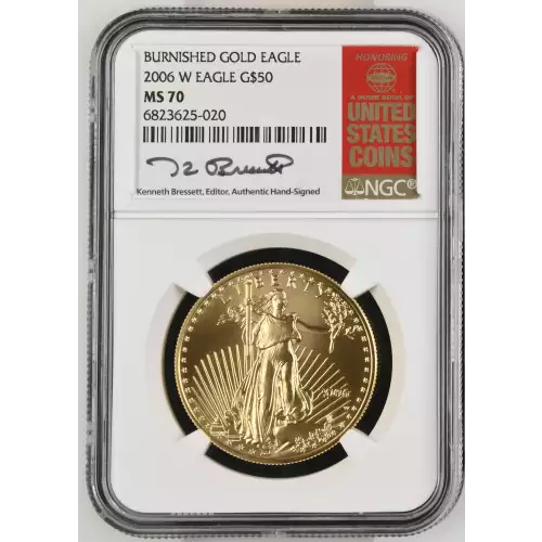 2006 W BURNISHED GOLD EAGLE (2)