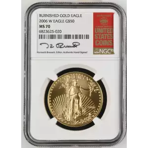 2006 W BURNISHED GOLD EAGLE (2)