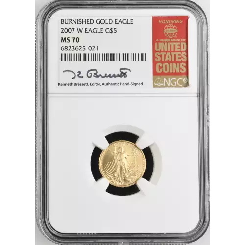 2007 W BURNISHED GOLD EAGLE (2)