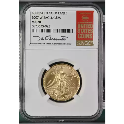 2007 W BURNISHED GOLD EAGLE (2)