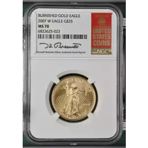2007 W BURNISHED GOLD EAGLE (2)