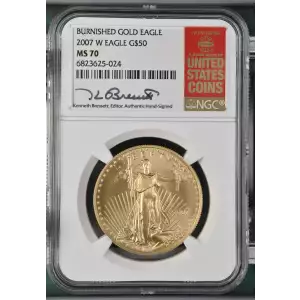 2007 W BURNISHED GOLD EAGLE (2)