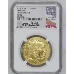 2008 W .9999 FINE EARLY RELEASES (2)