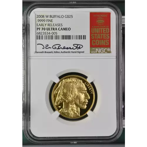 2008 W .9999 FINE EARLY RELEASES ULTRA CAMEO (2)