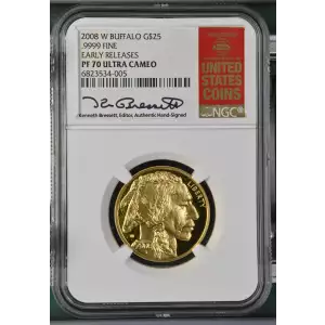 2008 W .9999 FINE EARLY RELEASES ULTRA CAMEO (2)