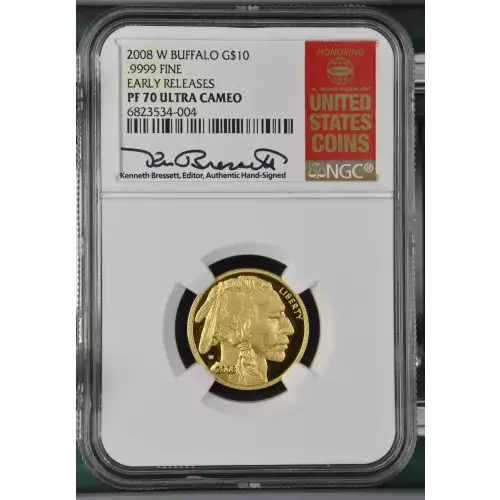 2008 W .9999 FINE EARLY RELEASES ULTRA CAMEO (2)