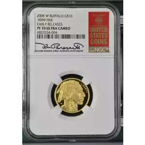 2008 W .9999 FINE EARLY RELEASES ULTRA CAMEO (2)