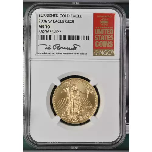 2008 W BURNISHED GOLD EAGLE (2)