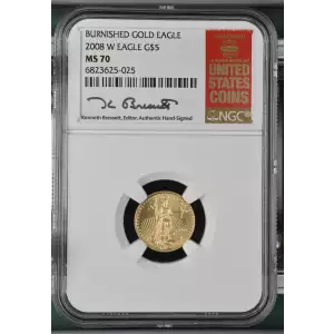 2008 W BURNISHED GOLD EAGLE (2)