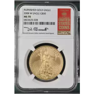 2008 W BURNISHED GOLD EAGLE (2)