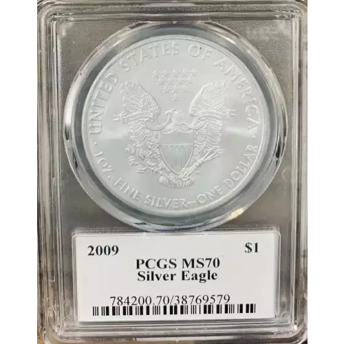 2009 $1 Silver Eagle Gary Whitley Signature (2)