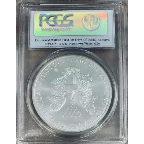 2011 $1 Eagle-25th Anniversary First Strike (2)
