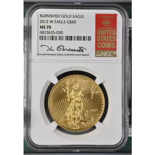 2012 W BURNISHED GOLD EAGLE (2)