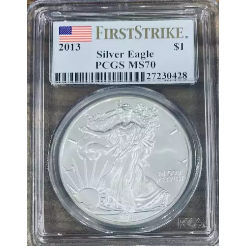 2013 $1 Silver Eagle First Strike
