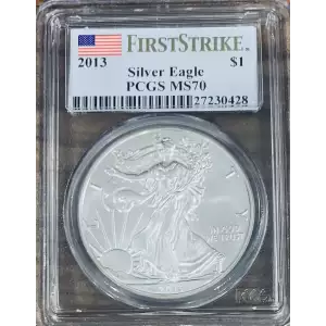 2013 $1 Silver Eagle First Strike