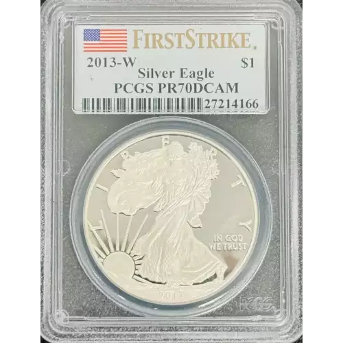 2013-W $1 Silver Eagle First Strike, DCAM (2)