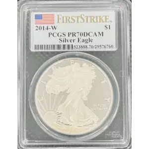 2014-W $1 Silver Eagle First Strike, DCAM (2)