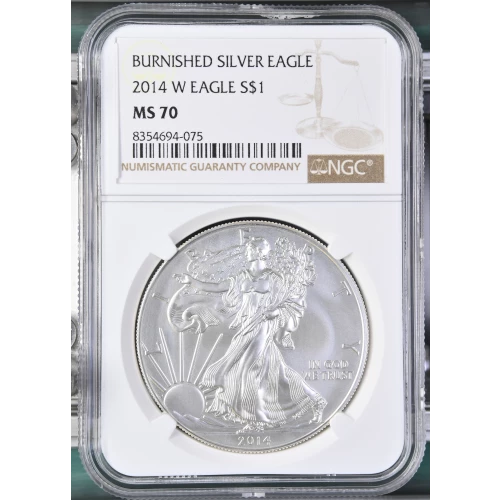 2014 W BURNISHED SILVER EAGLE (2)