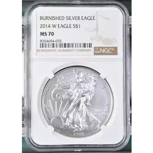 2014 W BURNISHED SILVER EAGLE (2)
