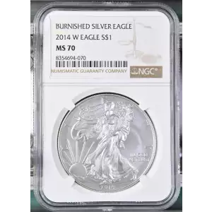2014 W BURNISHED SILVER EAGLE (2)
