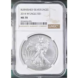 2014 W BURNISHED SILVER EAGLE (2)