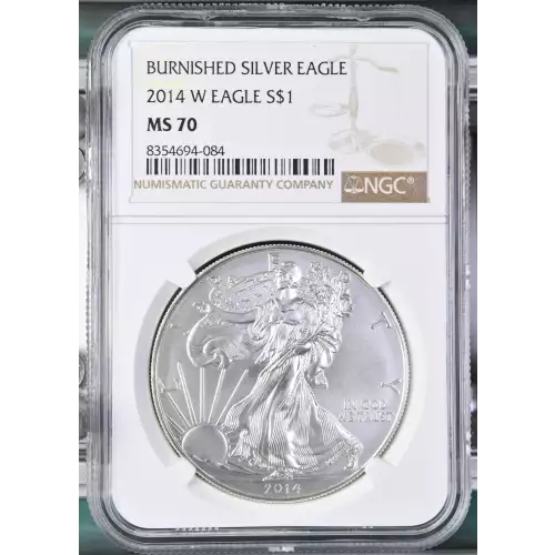 2014 W BURNISHED SILVER EAGLE (2)