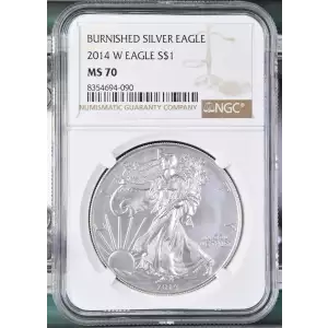 2014 W BURNISHED SILVER EAGLE (2)