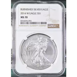 2014 W BURNISHED SILVER EAGLE (2)