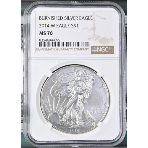 2014 W BURNISHED SILVER EAGLE (2)