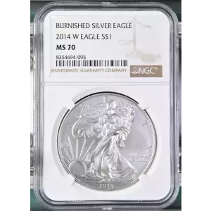 2014 W BURNISHED SILVER EAGLE (2)