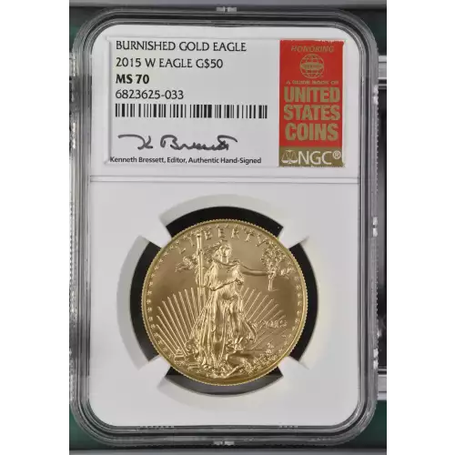 2015 W BURNISHED GOLD EAGLE (2)