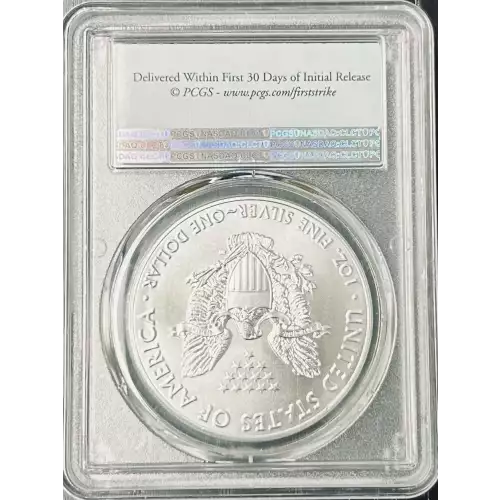 2016 $1 Silver Eagle Silver Eagle - 30th Anniversary First Strike First Strike (2)