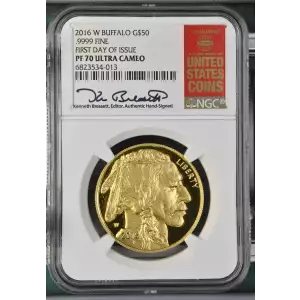2016 W .9999 FINE FIRST DAY OF ISSUE ULTRA CAMEO (2)