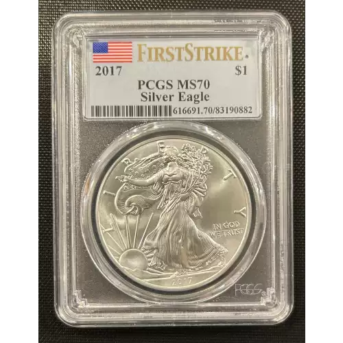 2017 $1 Silver Eagle First Strike (2)