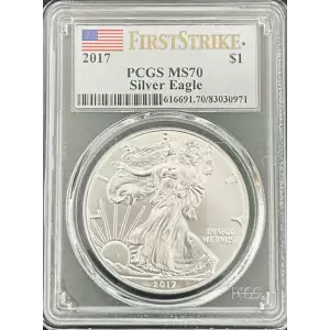 2017 $1 Silver Eagle First Strike
