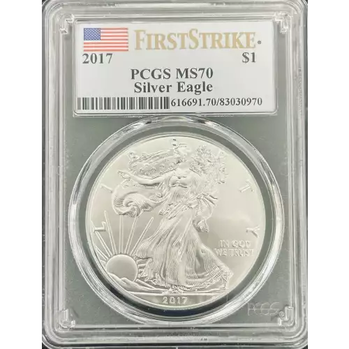 2017 $1 Silver Eagle First Strike