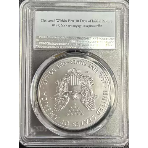 2018-W $1 Burnished Silver Eagle First Strike