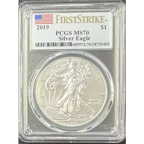 2019 $1 Silver Eagle First Strike
